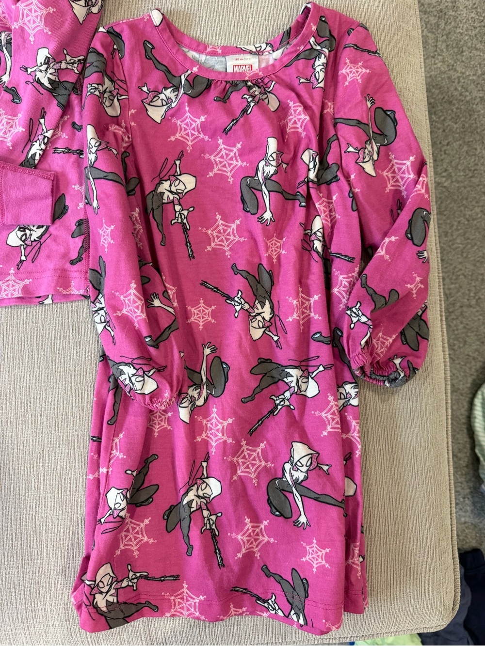 Hanna anderson girls ghost spider pajama set and night gown Character Pajama set - Picture 2 of 5